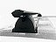 RACK EQTHOR ALUMÍNIO P/ LONGARINAS INTEGRADAS TOYOTA COROLLA CROSS 2021 2022 2023 2024 2025 2026 - PRETO - Imagem 3