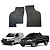 TAPETE BORRACHA FIAT DOBLO CARGO 2002 / 2020 // PICK-UP STRADA 1999 / 2019 - PRETO - Imagem 1