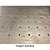 TAPETE BORRACHA FIAT DOBLO CARGO 2002 / 2020 // PICK-UP STRADA 1999 / 2019 - PRETO - Imagem 5