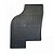 TAPETE BORRACHA FIAT DOBLO CARGO 2002 / 2020 // PICK-UP STRADA 1999 / 2019 - PRETO - Imagem 3