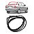 BORRACHA VIDRO TRASEIRO (VIGIA) CORSA SEDAN / CLASSIC 1996 A 2001 - 93228082 - Imagem 1