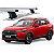RACK EQTHOR ALUMÍNIO P/ LONGARINAS INTEGRADAS TOYOTA COROLLA CROSS 2021 2022 2023 2024 2025 2026 - CINZA - Imagem 3