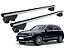 RACK P/ LONGARINAS INTEGRADAS BETA ALUMÍNIO (1,16M) MERCEDES BENZ GLC 250 (2016 2017 2018 2019 2020 2021 2022) - CINZA - Imagem 1