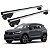 RACK P/ LONGARINAS INTEGRADAS BETA ALUMÍNIO (1,26M) VOLVO XC40 2018 2019 2020 2021 2022 2023 - CINZA - Imagem 1