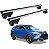 RACK P/ LONGARINAS INTEGRADAS BETA ALUMÍNIO (1,26M) MITSUBISHI ECLIPSE CROSS 2020 2021 2022 2023 2024 2025 - CINZA - Imagem 1