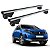 RACK P/ LONGARINAS INTEGRADAS BETA ALUMÍNIO (1,26M) PEUGEOT 3008 (2017 2018 2019 2020 2021 2022 2023) - CINZA - Imagem 1