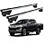 RACK P/ LONGARINAS INTEGRADAS BETA ALUMÍNIO (1,26M) MITSUBISHI L200 TRITON 2021 2022 2023 2024 2025 - CINZA - Imagem 1