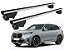 RACK P/ LONGARINAS INTEGRADAS BETA ALUMÍNIO (1,26M) BMW X3 2020 2021 2022 2023 - CINZA - Imagem 1