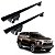 RACK P/ LONGARINAS INTEGRADAS BETA ALUMÍNIO (1,26M) MITSUBISHI PAJERO SPORT 2021 2022 2023 2024 2025 - PRETO - Imagem 1