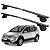 RACK P/ LONGARINAS ALPHA AÇO 01 (1,10M) NISSAN LIVINA X-GEAR 2009 2010 2011 2012 2013 2014 - PRETO - Imagem 1
