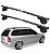 RACK P/ LONGARINAS ALPHA AÇO 01 (1,10M) GM CORSA WAGON 1997 1998 1999 2000 2001 2002 - PRETO - Imagem 1