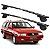 RACK P/ LONGARINAS ALPHA AÇO 01 (1,10M) VW QUANTUM 1991 1992 1993 1994 1995 1996 1997 1998 1999 2000 2001 2002 - PRETO - Imagem 1