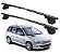 RACK P/ LONGARINAS ALPHA AÇO 02 (1,20M) PEUGEOT 206 SW 2002 2003 2004 2005 2006 2007 2008 - PRETO - Imagem 1