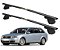 RACK P/ LONGARINAS ALPHA AÇO 02 (1,20M) AUDI A4 AVANT WAGON 1996 1997 1998 1999 2000 2001 2002 2003 2004 2005 2006 2007 - PRETO - Imagem 1