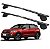 RACK P/ LONGARINAS ALPHA AÇO 02 (1,20M) VW T-CROSS 2019 2020 2021 2022 2023 2024 2025 - PRETO - Imagem 1