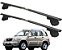 RACK P/ LONGARINAS ALPHA AÇO 02 (1,20M) SUZUKI GRAND VITARA 1998 1999 2000 2001 2002 2003 2004 - PRETO - Imagem 1