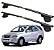 RACK P/ LONGARINAS ALPHA AÇO 02 (1,20M) KIA SORENTO 2002 2003 2004 2005 2006 2007 2008 2009 - PRETO - Imagem 1