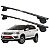 RACK P/ LONGARINAS ALPHA AÇO 02 (1,20M) CHERY TIGGO 2  2019 2020 - PRETO - Imagem 1