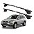 RACK P/ LONGARINAS ALPHA AÇO 02 (1,20M) VOLVO XC90 2002 2003 2004 2005 2006 2007 2008 2009 2010 2011 - PRETO - Imagem 1