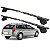 RACK P/ LONGARINAS ALPHA AÇO 02 (1,20M) RENAULT MEGANE GRAND TOUR 2006 2007 2008 2009 2010 2011 2012 2013 - PRETO - Imagem 1