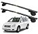RACK P/ LONGARINAS ALPHA AÇO 02 (1,20M) KIA CARNIVAL 1998 1999 2000 2001 2002 2003 2004 2005 2006 2007 2008 2009 2010 2011 2012 2013 - PRETO - Imagem 1