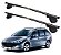 RACK P/ LONGARINAS ALPHA AÇO 02 (1,20M) PEUGEOT 307 SW 2002 2003 2004 2005 2006 2007 2008 - PRETO - Imagem 1