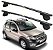 RACK P/ LONGARINAS ALPHA AÇO 02 (1,20M) CITROEN C3 XTR 2007 2008 2009 2010 2011 2012 - PRETO - Imagem 1