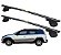 RACK P/ LONGARINAS ALPHA AÇO 02 (1,20M) PEUGEOT 207 ESCAPADE 2009 2010 2011 2012 2013 - PRETO - Imagem 1