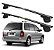 RACK P/ LONGARINAS ALPHA AÇO 02 (1,20M) MAZDA MPV 1996 1997 1998 1999 2000 2001 2002 2003 - PRETO - Imagem 1
