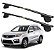 RACK P/ LONGARINAS ALPHA AÇO 03 (1,30M) KIA SORENTO 2010 2011 2012 2013 2014 - PRETO - Imagem 1