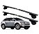 RACK P / LONGARINAS ALPHA AÇO 03 (1,30M) FORD EDGE 2009 2010 2011 2012 2013 2014 - PRETO - Imagem 1