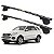 RACK P/ LONGARINAS ALPHA AÇO 04 (1,40M) MERCEDES BENZ GLE 2021 / 2022 - PRETO - Imagem 1