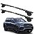 RACK P/ LONGARINAS ALPHA AÇO 04 (1,40M) MERCEDES BENZ GLS 2021 / 2022 - PRETO - Imagem 1