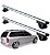 RACK P/ LONGARINAS ALPHA ALUMÍNIO 01 (1,06M) GM CORSA WAGON 1997 1997 1998 1999 2000 2001 2002 - CINZA - Imagem 1
