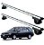 RACK P/ LONGARINAS ALPHA ALUMÍNIO 01 (1,06M) PEUGEOT 306 SEDAN 1997 1998 1999 2000 2001 - CINZA - Imagem 1