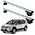 RACK P/ LONGARINAS ALPHA ALUMÍNIO 01 (1,06M) NISSAN LIVINA X-GEAR 2009 2010 2011 2012 2013 2014 - CINZA - Imagem 1
