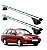 RACK P/ LONGARINAS ALPHA ALUMÍNIO 01 (1,06M) DAEWOO NUBIRA WAGON 1997 1998 1999 - CINZA - Imagem 1