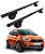 RACK P/ LONGARINAS ALPHA ALUMÍNIO 01 (1,06M) FORD KA FREESTYLE 2020 / 2021 - PRETO - Imagem 1