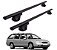 RACK P/ LONGARINAS ALPHA ALUMÍNIO 01 (1,06M) FORD MONDEO WAGON 1996 1997 1998 1999 2000 - PRETO - Imagem 1