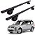RACK P/ LONGARINAS ALPHA ALUMÍNIO 01 (1,06M) NISSAN GRAND LIVINA 2013 2014 - PRETO - Imagem 1