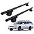 RACK P/ LONGARINAS ALPHA ALUMÍNIO 01 (1,06M) SUBARU LEGACY 1989 1990 1991 1992 1993 1994 1995 1996 1997 1998 1999 2000 2001 2002 - PRETO - Imagem 1
