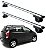 RACK P/ LONGARINAS ALPHA ALUMINIO 02 (1,16M) CHERY FACE 2010 2011 2012 2013 2014 - CINZA - Imagem 1