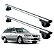 RACK P/ LONGARINAS ALPHA ALUMINIO 02 (1,16M) MAZDA 626 WAGON 1998 1999 2000 2001 2002 - CINZA - Imagem 1