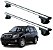 RACK P/ LONGARINAS ALPHA ALUMINIO 02 (1,16M) CHERY TIGGO 2010 2011 2012 2013 2014 2015 - CINZA - Imagem 1