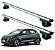 RACK P/ LONGARINAS ALPHA ALUMINIO 02 (1,16M) HYUNDAI HB20X 2013 2014 2015 2016 2017 2018 2019 - CINZA - Imagem 1
