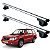 RACK P/ LONGARINAS ALPHA ALUMINIO 02 (1,16M) SUBARU FORESTER 1998 1999 2000 2001 - CINZA - Imagem 1