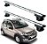 RACK P/ LONGARINAS ALPHA ALUMINIO 02 (1,16M) CITROEN C3 XTR 2007 2008 2009 2010 2011 2012 - CINZA - Imagem 1