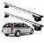 RACK P/ LONGARINAS ALPHA ALUMINIO 02 (1,16M) MEGANE GRAND TOUR 2006 2007 2008 2009 2010 2011 2012 2013 - CINZA - Imagem 1