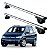 RACK P/ LONGARINAS ALPHA ALUMINIO 02 (1,16M) GM ZAFIRA 2001 2002 2003 2004 2005 2006 2007 2008 2009 2010 2011 2012 - CINZA - Imagem 1
