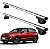RACK P/ LONGARINAS ALPHA ALUMINIO 02 (1,16M) VW T-CROSS 2019 2020 2021 2022 2023 2024 2025 - CINZA - Imagem 1